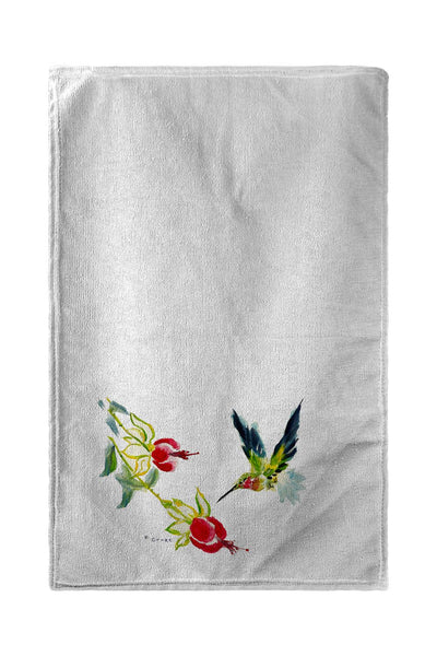 Betsy's Hummingbird Beach Towel