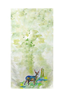 Betsy's Deer Beach Towel