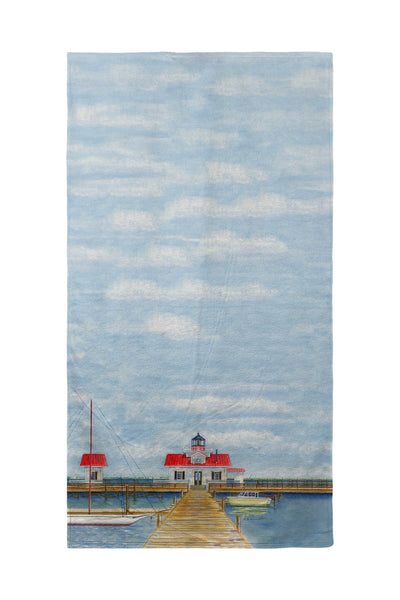 Marshes Manteo Lighthouse Beach Towel