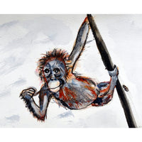 Betsy's Monkey Beach Towel