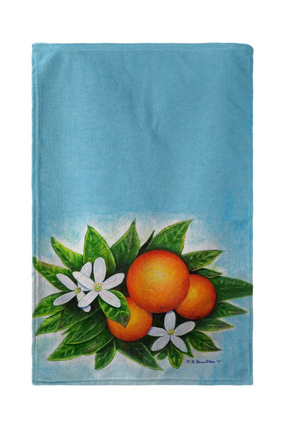 Oranges Beach Towel