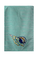 Betsy's Shell - Teal Beach Towel