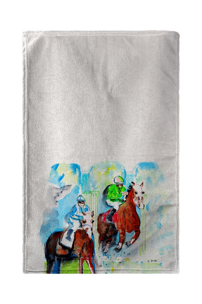 Starting Gate Beach Towel