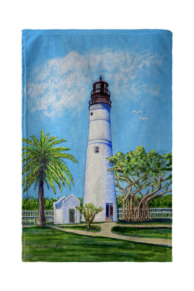 Key West Lighthouse Beach Towel