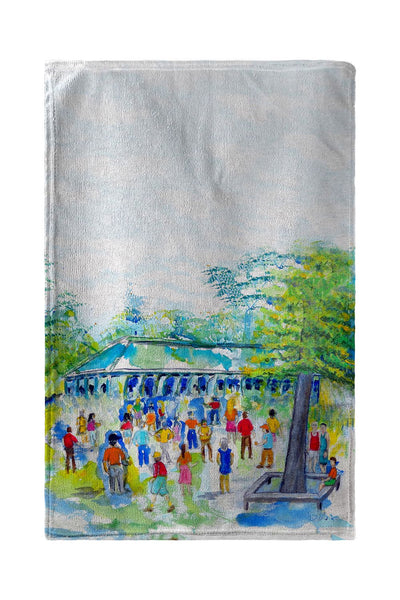 Pavilion Crowd Beach Towel