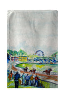 Running Race Beach Towel