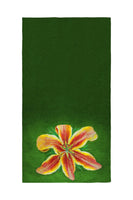 Yellow Lily Beach Towel