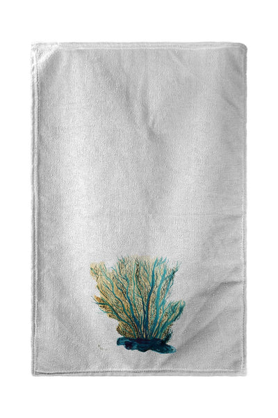 Blue Coral Beach Towel