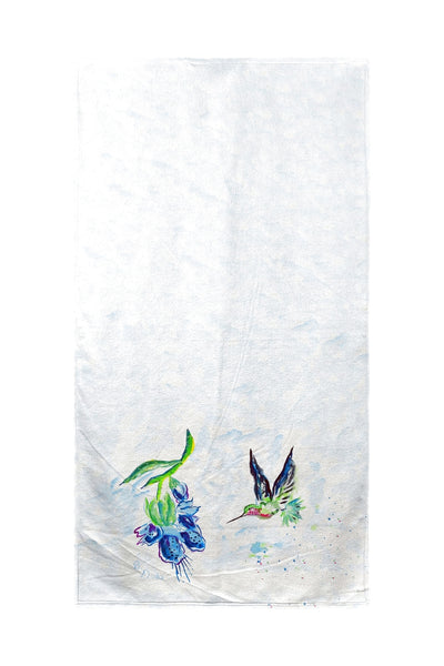 Hovering Hummingbird Beach Towel