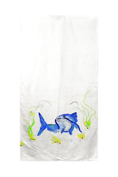 Betsy's Catfish Beach Towel