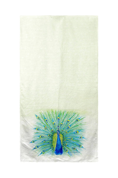 Peacock Beach Towel