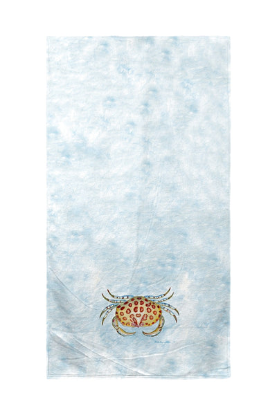 Calico Crab Beach Towel