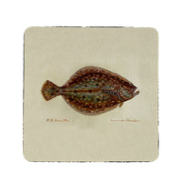 Flounder Coaster Set of 4