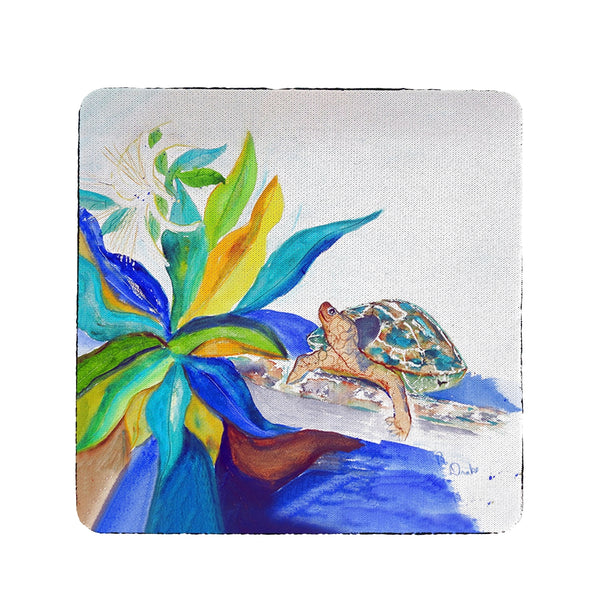 Turtle & Lily Coaster Set of 4