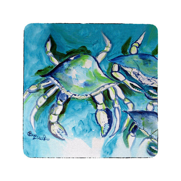 White Crabs Coaster Set of 4