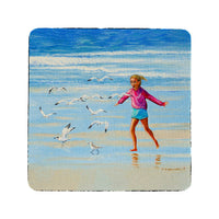 Chasing Gulls Coaster Set of 4