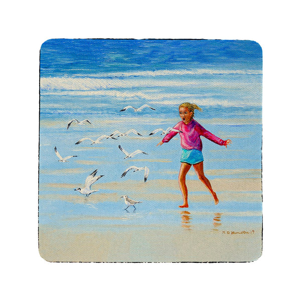 Chasing Gulls Coaster Set of 4