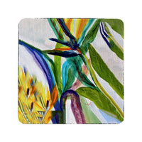 Teal Paradise II Coaster Set of 4
