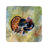 Colorful Turkey Coaster Set of 4