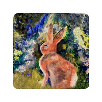 Cottontail Rabbit Coaster Set of 4