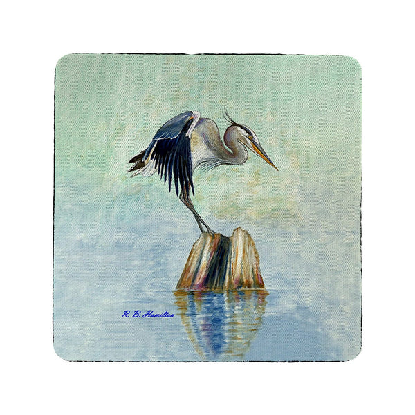 Balancing Heron Coaster Set of 4