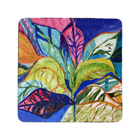 Summer Leaves Coaster Set of 4