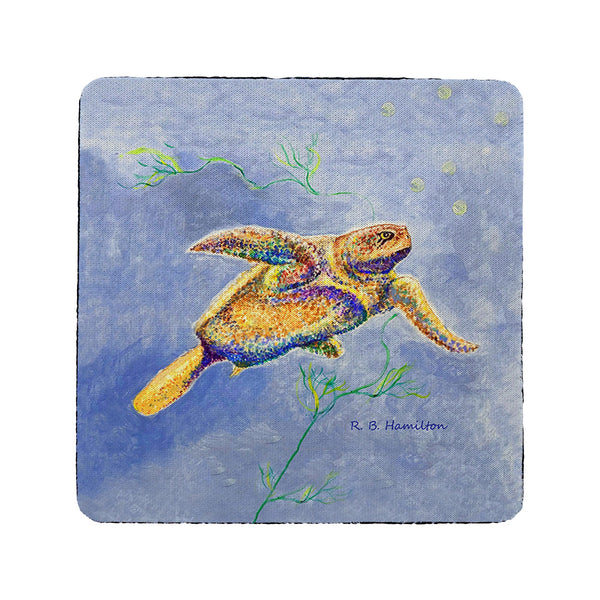 Pointillist Sea Turtle Set of 4
