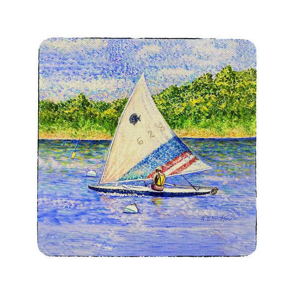 Sunfish Sailing Coaster Set of 4