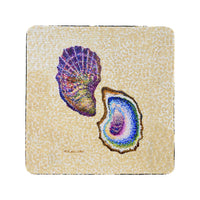 Two Oysters Coaster Set of 4