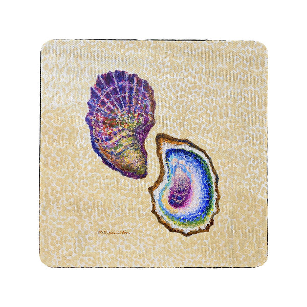 Two Oysters Coaster Set of 4