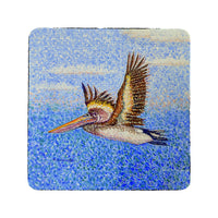 Flying Pelican Coaster Set of 4