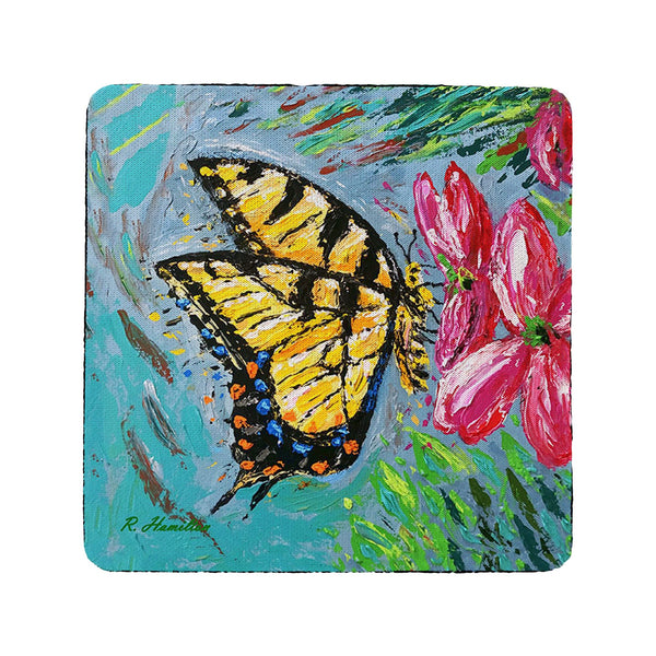 Palette Tiger Swallowtail Coaster Set of 4