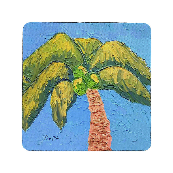 Drake's Palm Tree Coaster Set of 4