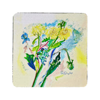 Frog & Flowers Coaster Set of 4