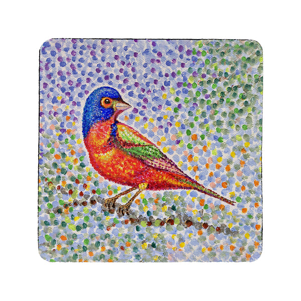 Painted Bunting Coaster Set of 4