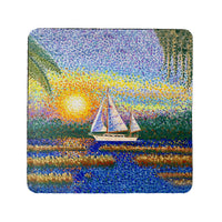 Marsh Sailing II Coaster Set of 4