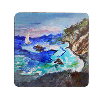 Sailing the Cliffs Coaster Set of 4