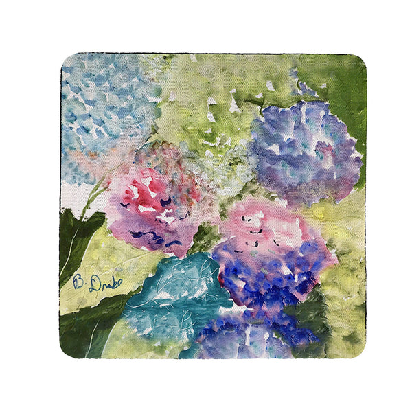 Pink & Purple Hydrangea Coaster Set of 4