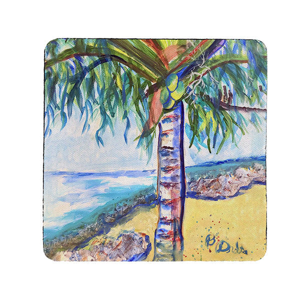 Tall Palm Coaster Set of 4