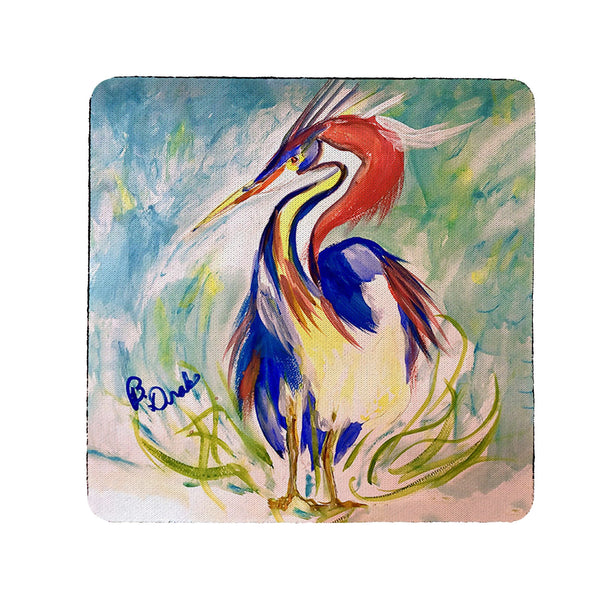 Wacky Louisiana Heron Coaster Set of 4