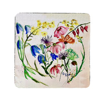 Garden Colors Coaster Set of 4