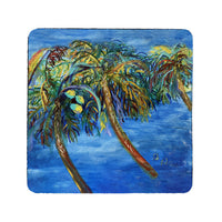 Midnight Palms Coaster Set of 4