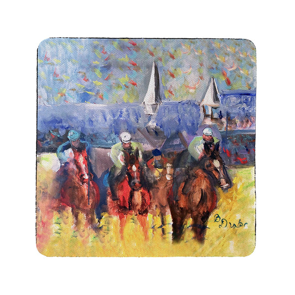Horse Steeplechase Coaster Set of 4