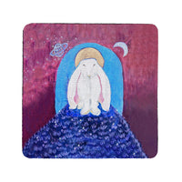 Night Bunny Coaster Set of 4