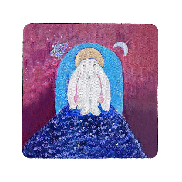 Night Bunny Coaster Set of 4