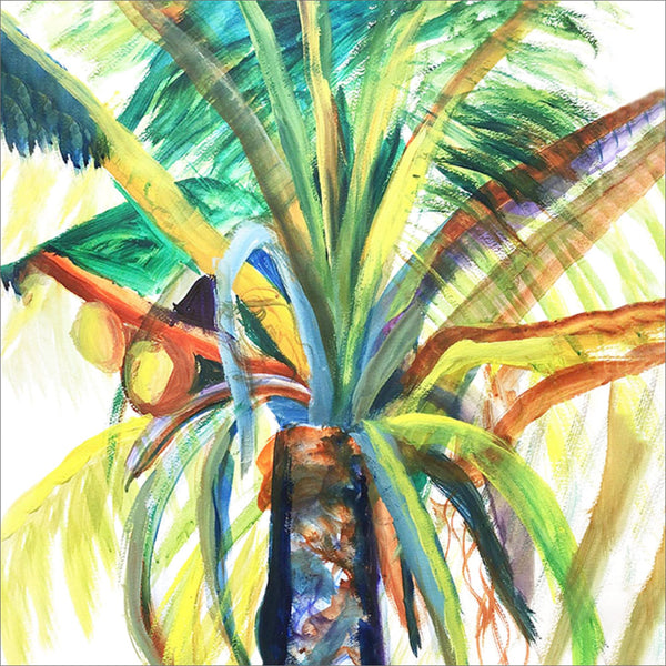 Palm & Nuts Coaster Set of 4