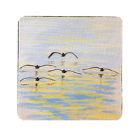 Cruising Pelicans Coaster Set of 4