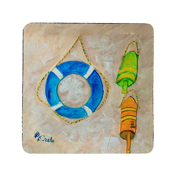 Life Preserver Coaster Set of 4