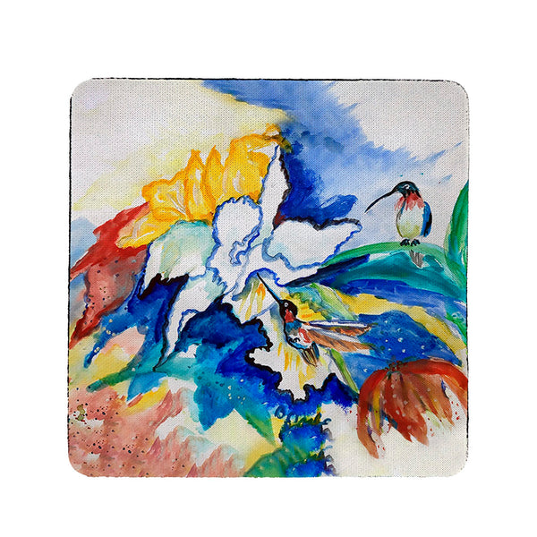 Two Hummingbirds Coaster Set of 4