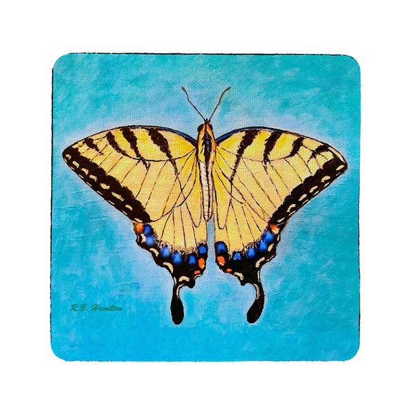 Spreadwing Tiger Swallowtail Coaster Set of 4